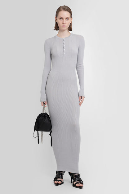 Antonioli ANN DEMEULEMEESTER WOMAN GREY DRESSES