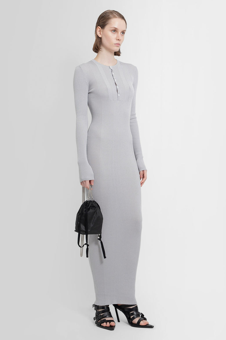 ANN DEMEULEMEESTER WOMAN GREY DRESSES