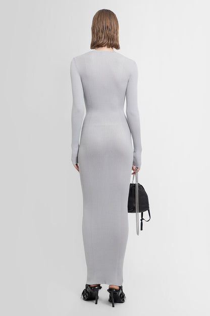 ANN DEMEULEMEESTER WOMAN GREY DRESSES