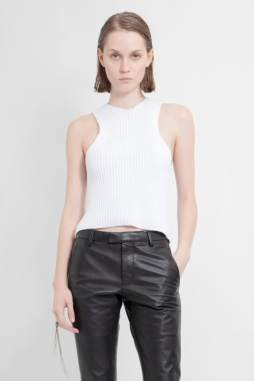 ANN DEMEULEMEESTER WOMAN WHITE TOPS