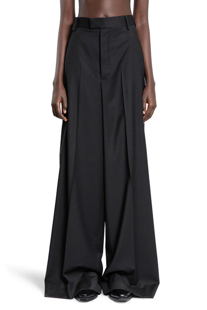 Antonioli ANN DEMEULEMEESTER WOMAN BLACK TROUSERS