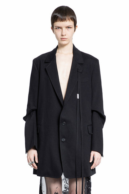 Antonioli ANN DEMEULEMEESTER WOMAN BLACK BLAZERS