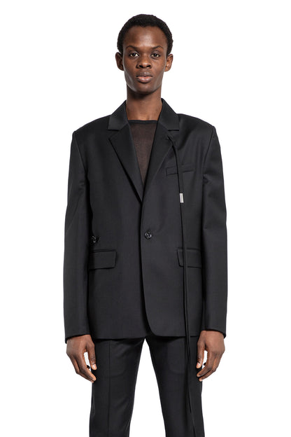 ANN DEMEULEMEESTER MAN BLACK BLAZERS