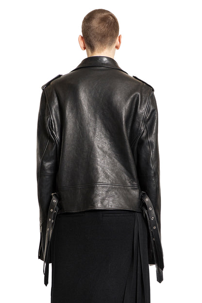 ANN DEMEULEMEESTER MAN BLACK JACKETS