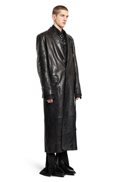 ANN DEMEULEMEESTER MAN BLACK COATS