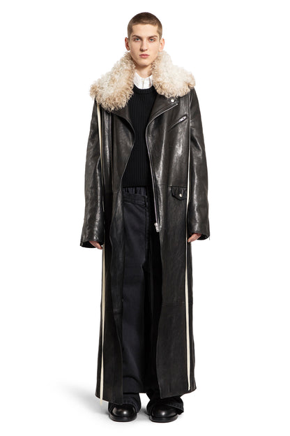 Antonioli ANN DEMEULEMEESTER MAN BLACK COATS