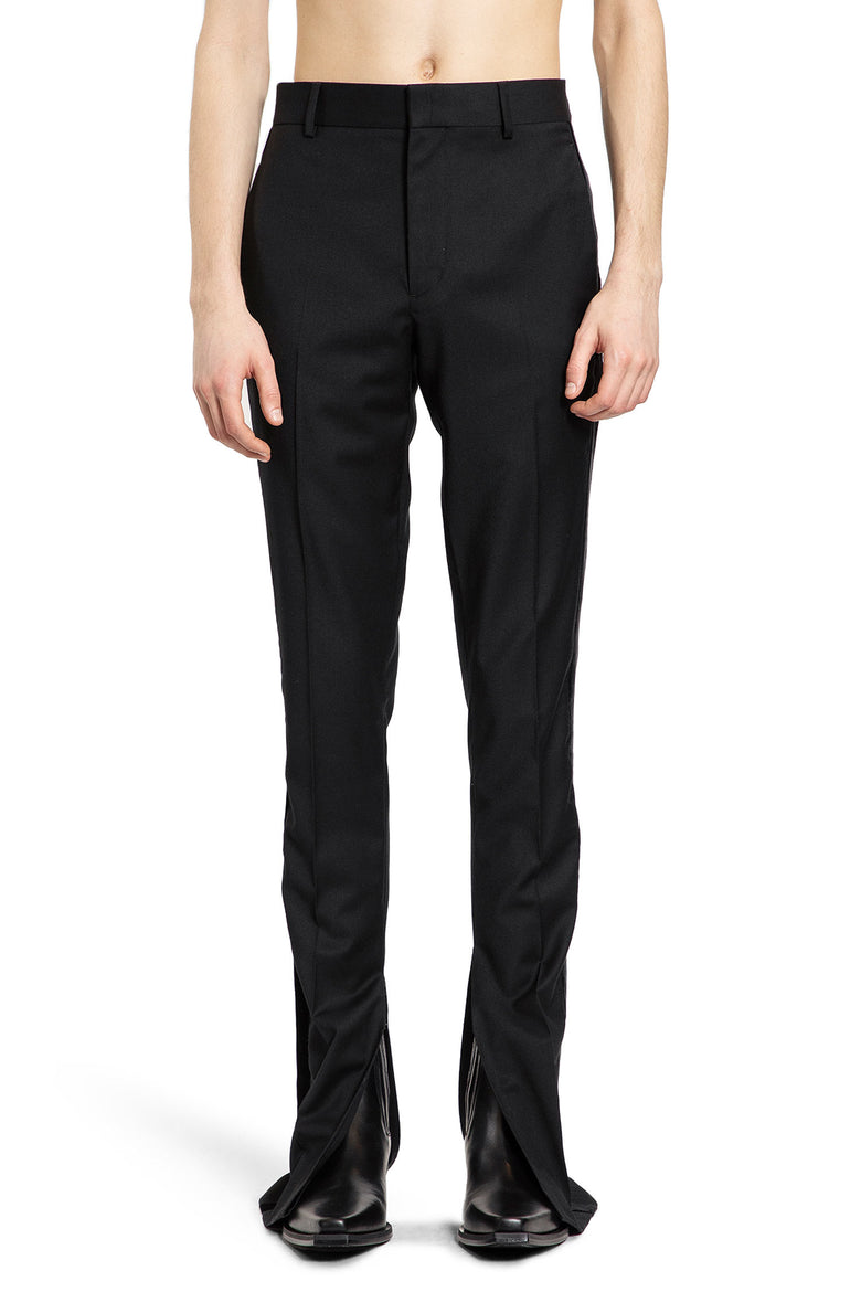 ANN DEMEULEMEESTER MAN BLACK TROUSERS