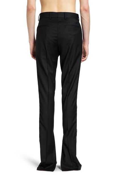 ANN DEMEULEMEESTER MAN BLACK TROUSERS