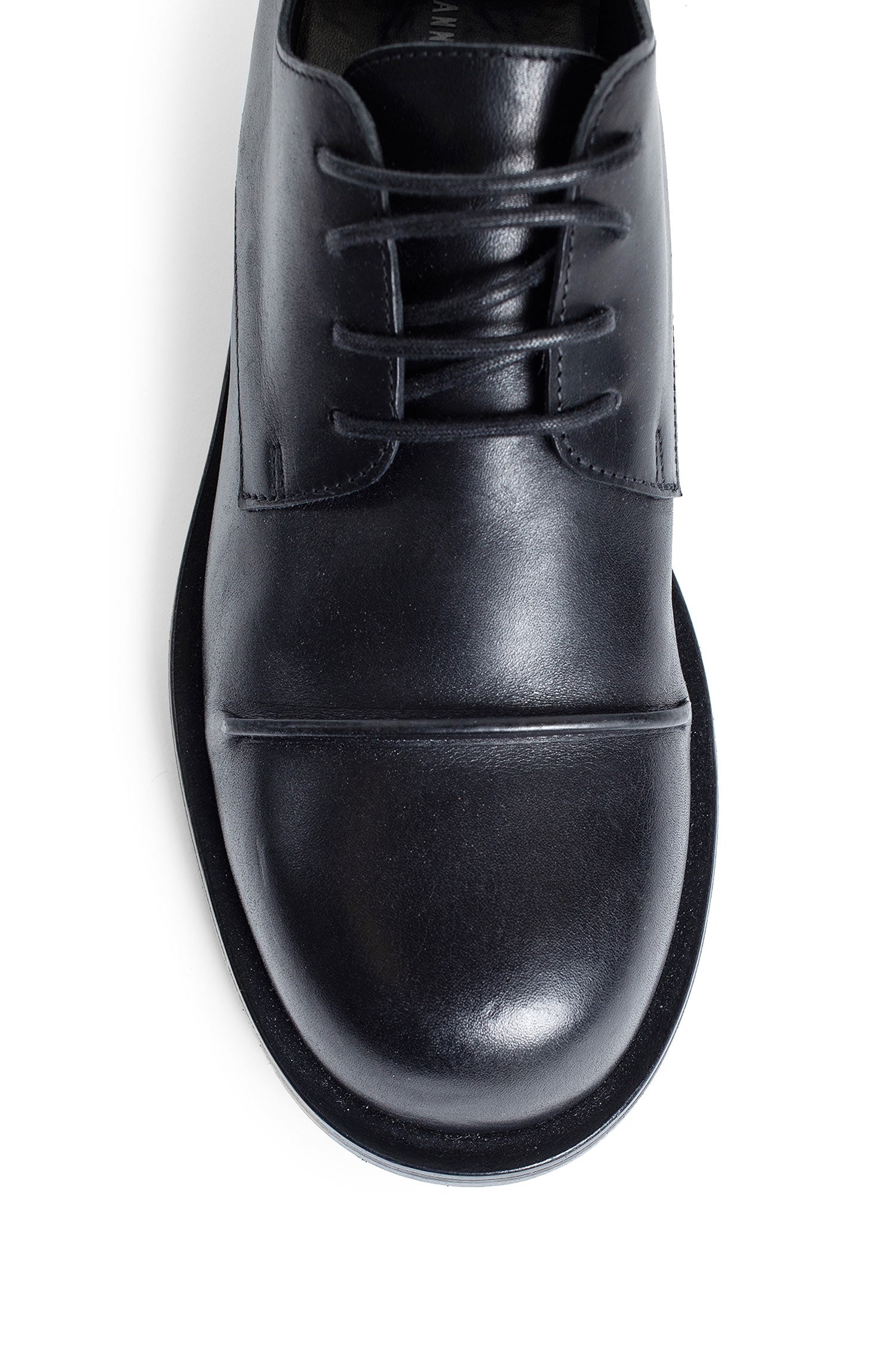 ANN DEMEULEMEESTER WOMAN BLACK LACE-UPS