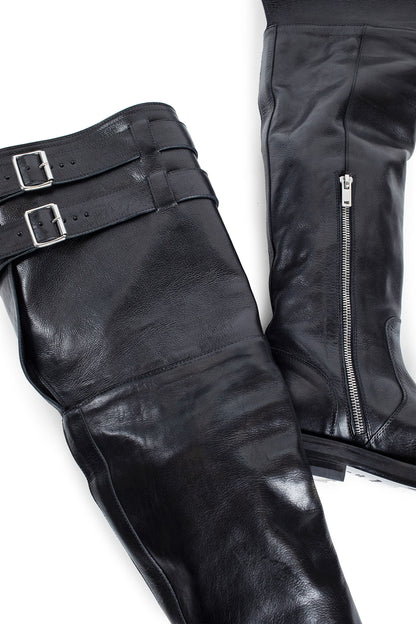 ANN DEMEULEMEESTER WOMAN BLACK BOOTS