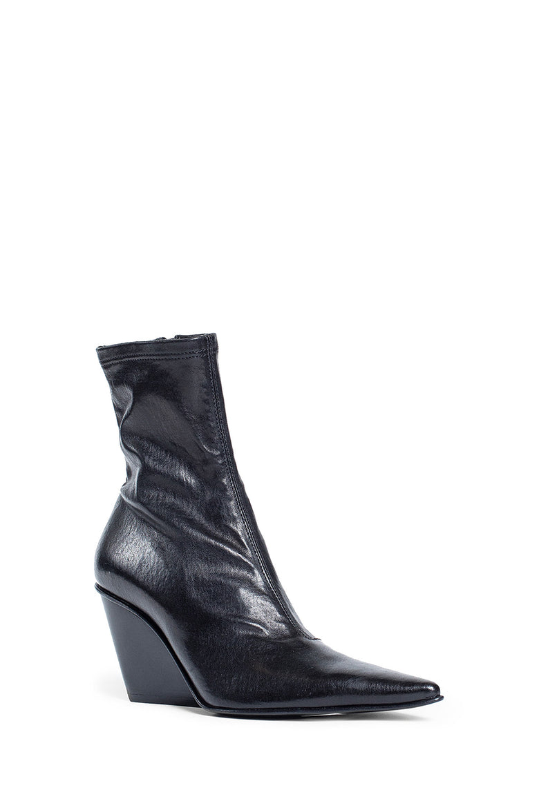 ANN DEMEULEMEESTER WOMAN BLACK BOOTS