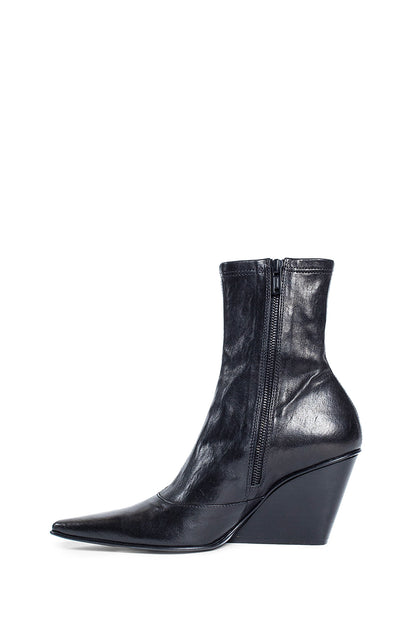 ANN DEMEULEMEESTER WOMAN BLACK BOOTS