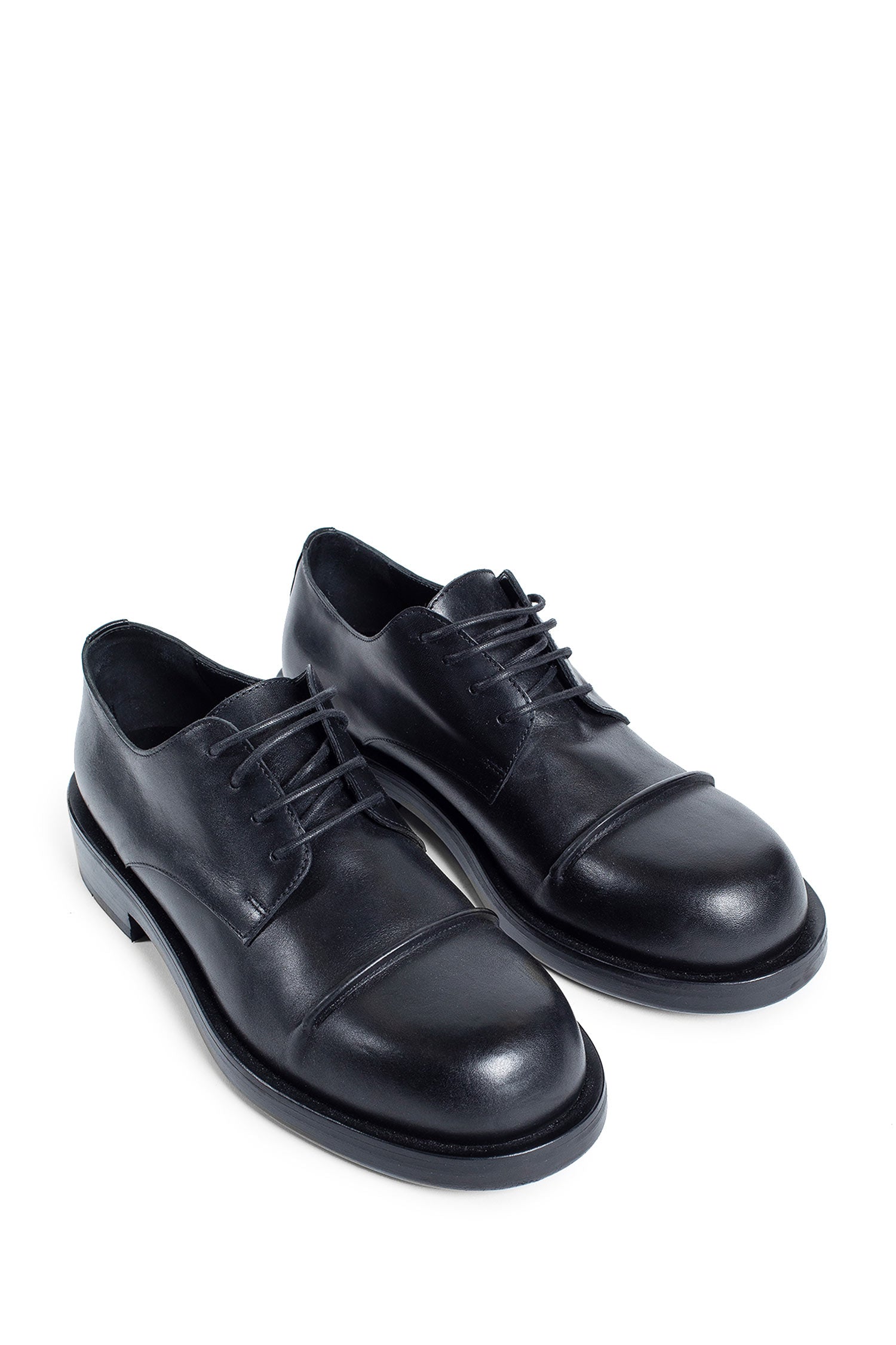 ANN DEMEULEMEESTER MAN BLACK LACE-UPS