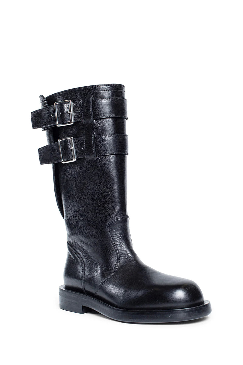 ANN DEMEULEMEESTER MAN BLACK BOOTS - Antonioli.eu