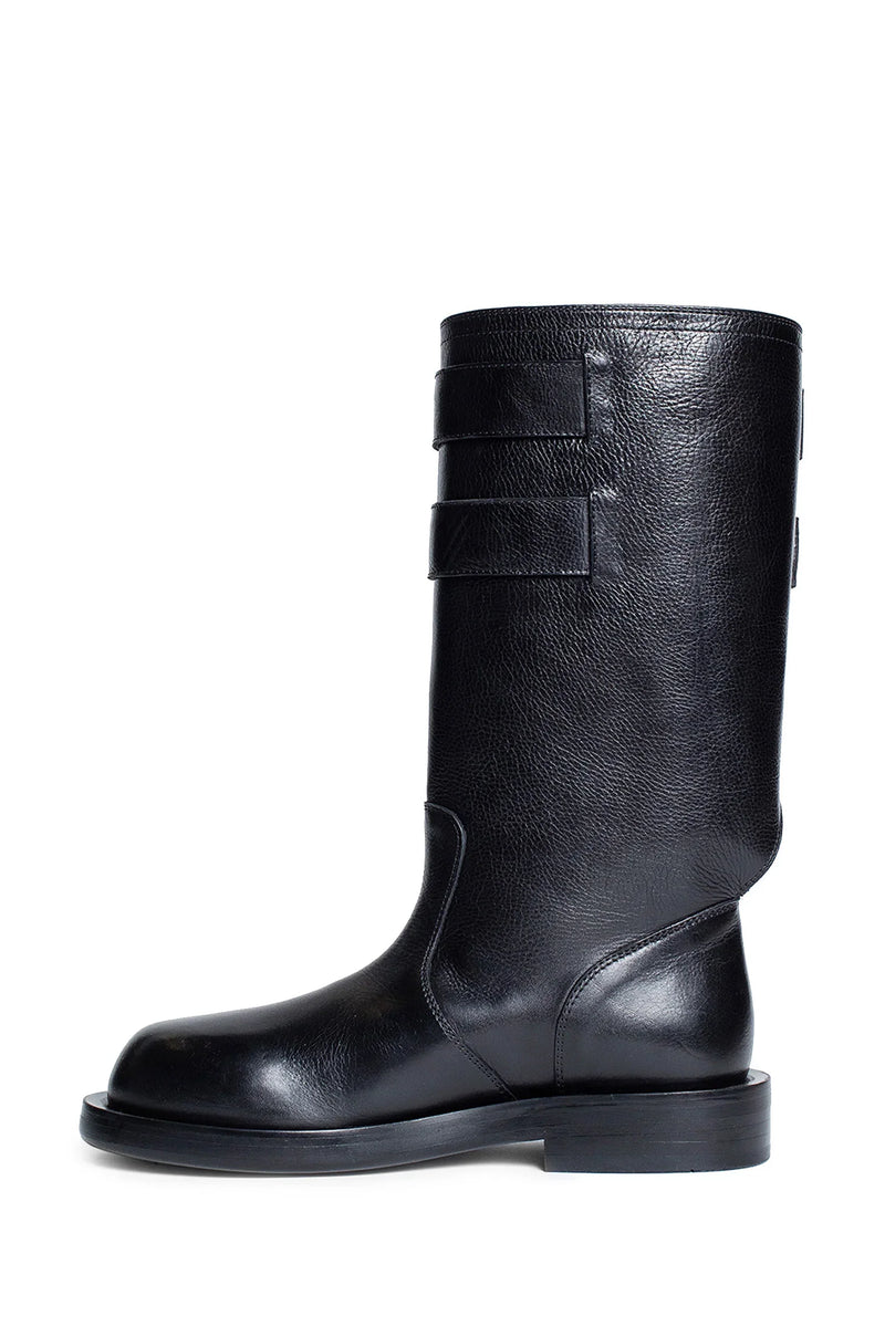 ANN DEMEULEMEESTER MAN BLACK BOOTS - Antonioli.eu