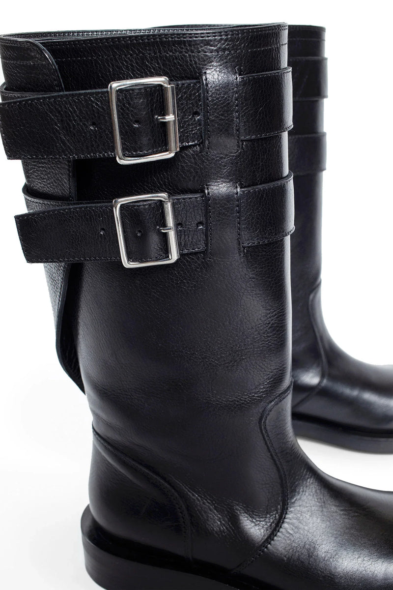 ANN DEMEULEMEESTER MAN BLACK BOOTS - Antonioli.eu