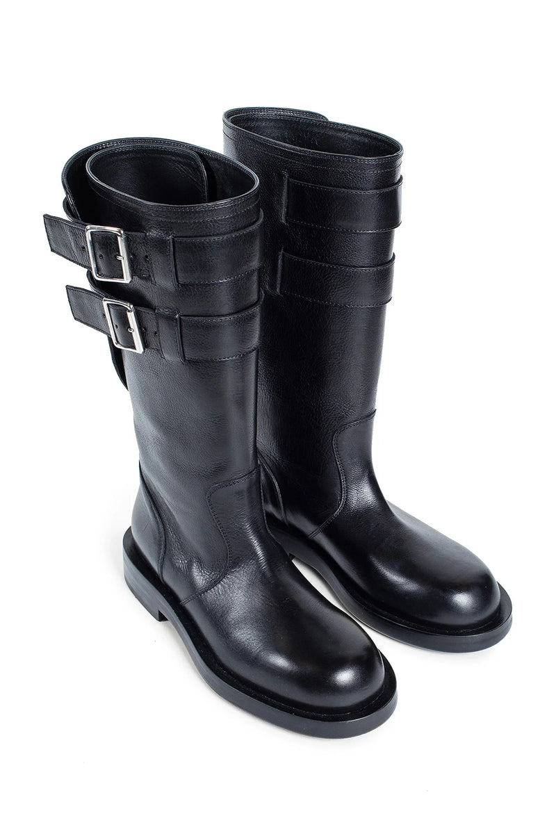 ANN DEMEULEMEESTER MAN BLACK BOOTS - Antonioli.eu