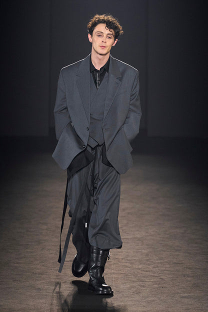 ANN DEMEULEMEESTER MAN BLACK BOOTS