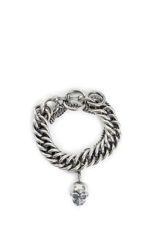 ANN DEMEULEMEESTER UNISEX SILVER JEWELLERY