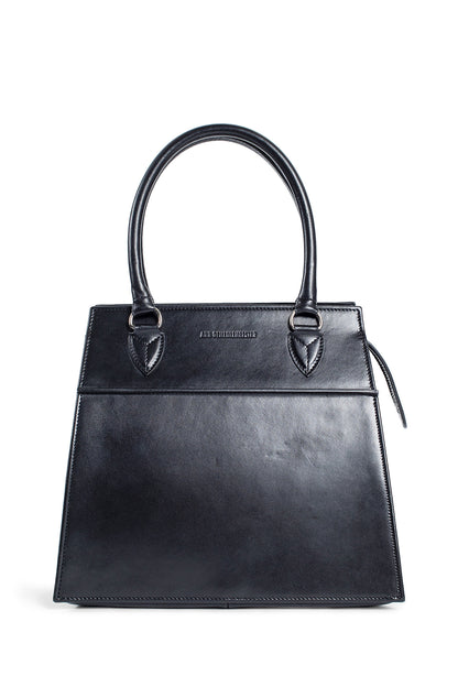 Antonioli ANN DEMEULEMEESTER UNISEX BLACK TOP HANDLE BAGS