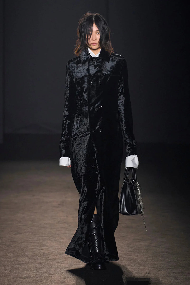 ANN DEMEULEMEESTER UNISEX BLACK TOP HANDLE BAGS - Antonioli.eu