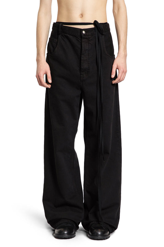 ANN DEMEULEMEESTER MAN BLACK JEANS