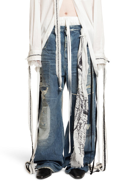 ANN DEMEULEMEESTER MAN BLUE JEANS