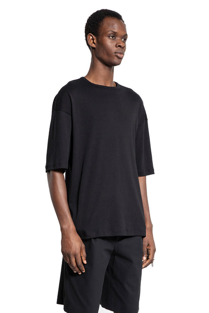 ANN DEMEULEMEESTER MAN BLACK T-SHIRTS & TANK TOPS