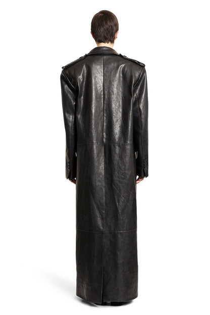 ANN DEMEULEMEESTER WOMAN BLACK COATS