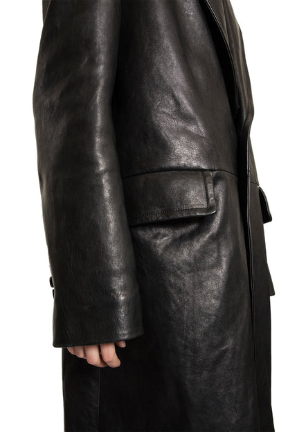 ANN DEMEULEMEESTER WOMAN BLACK COATS