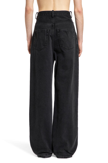 ANN DEMEULEMEESTER WOMAN GREY JEANS