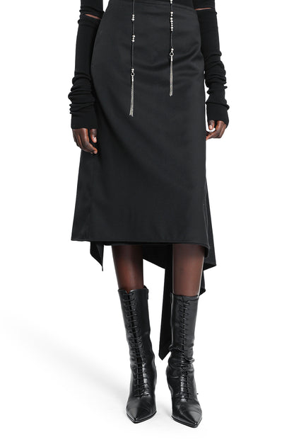 Antonioli ANN DEMEULEMEESTER WOMAN BLACK SKIRTS