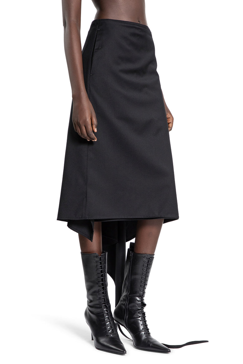 ANN DEMEULEMEESTER WOMAN BLACK SKIRTS