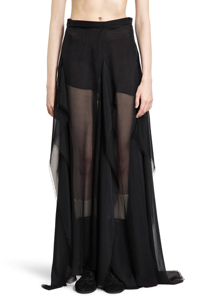 Antonioli ANN DEMEULEMEESTER WOMAN BLACK SKIRTS