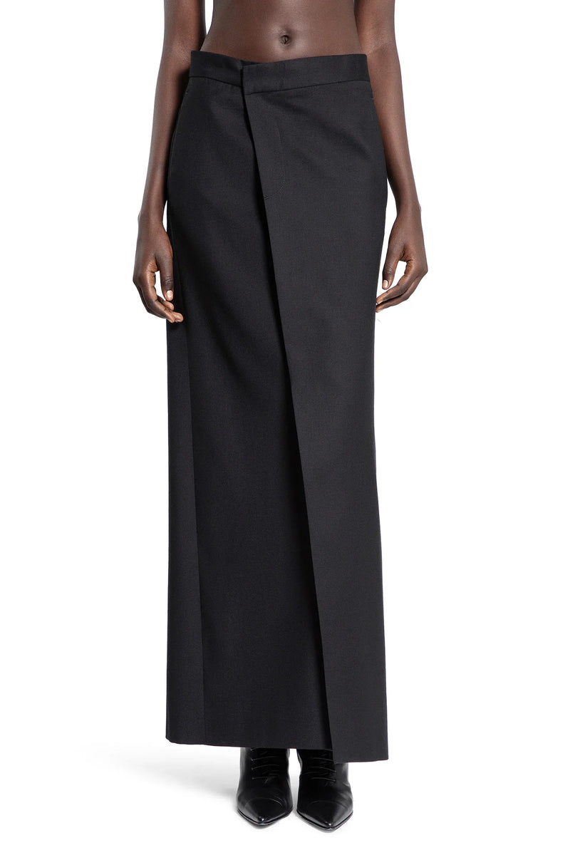 ANN DEMEULEMEESTER WOMAN BLACK SKIRTS - Antonioli.eu