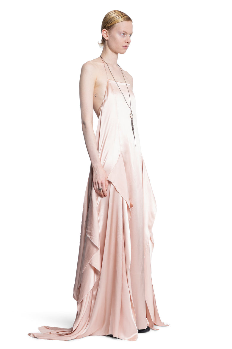 ANN DEMEULEMEESTER WOMAN PINK DRESSES