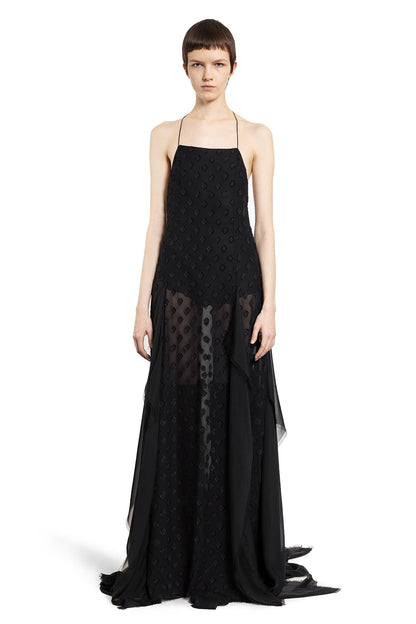 Antonioli ANN DEMEULEMEESTER WOMAN BLACK DRESSES