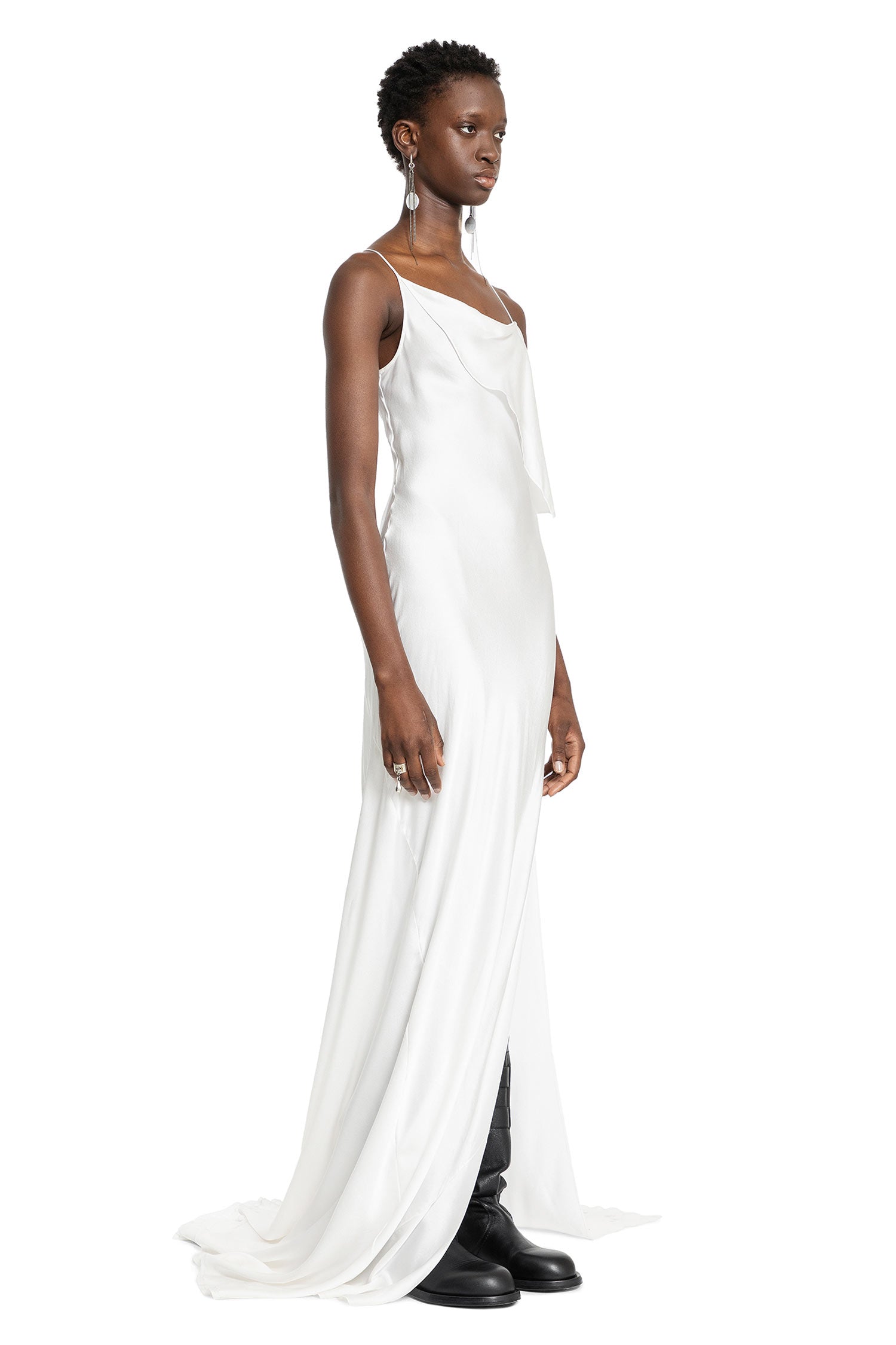 ANN DEMEULEMEESTER WOMAN WHITE DRESSES