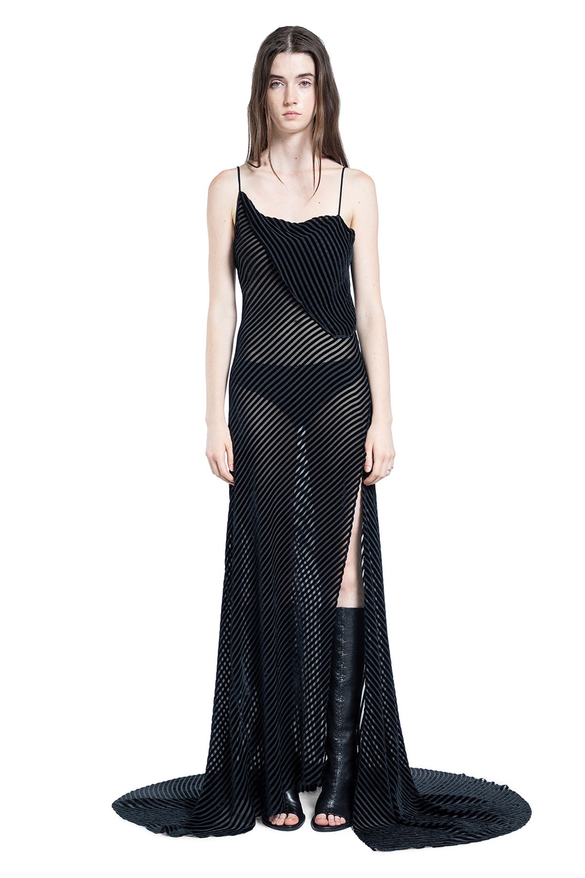 Aaricia Long Bias Slip Dress