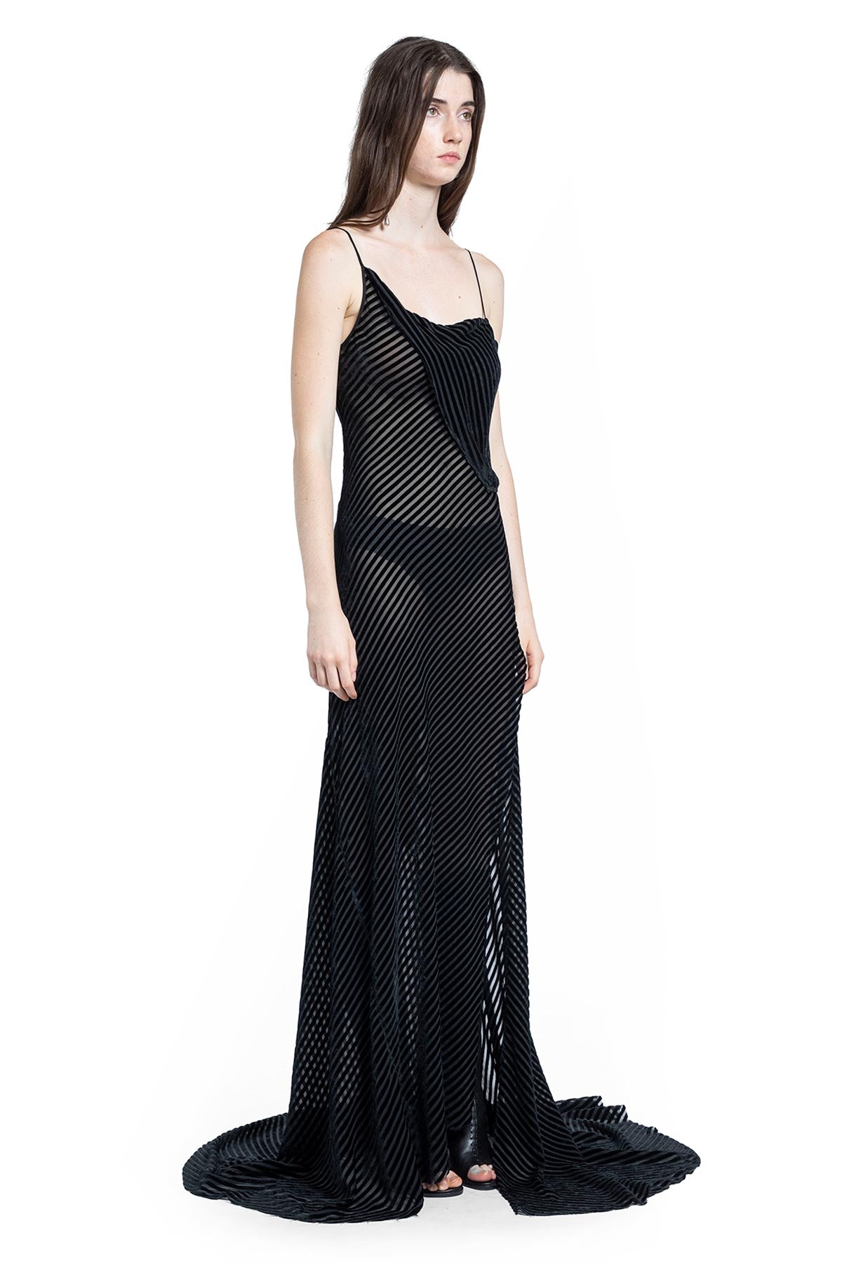 Aaricia Long Bias Slip Dress