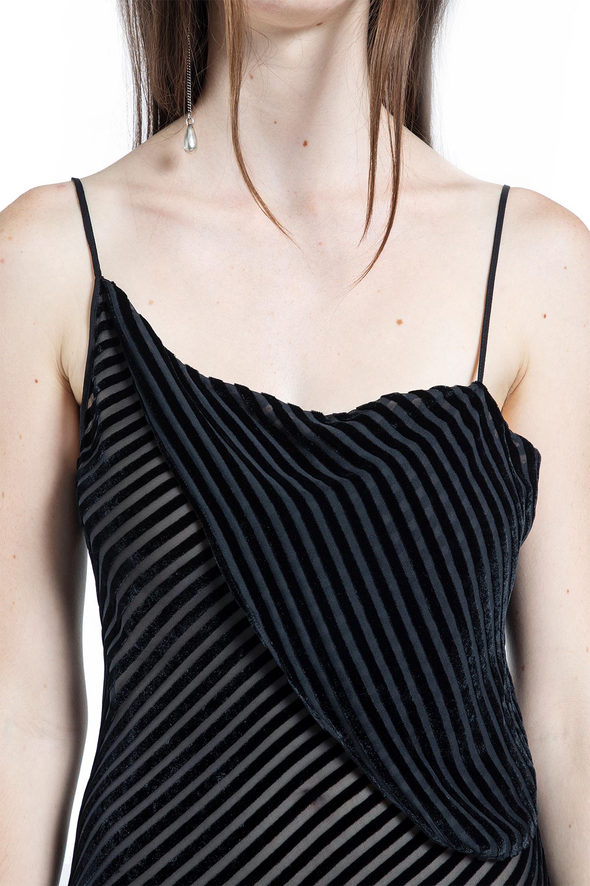 Aaricia Long Bias Slip Dress