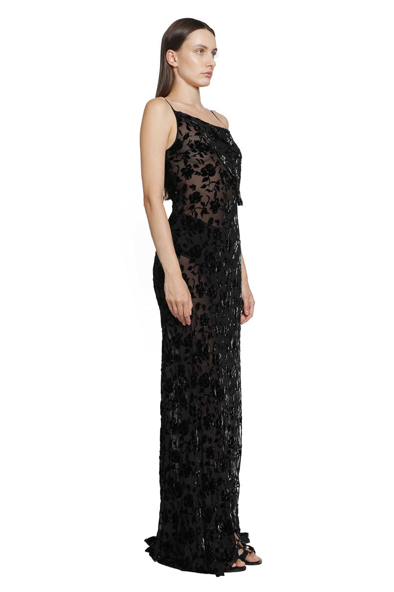 
              ANN DEMEULEMEESTER Aaricia Long Bias Slip Dress woman
            