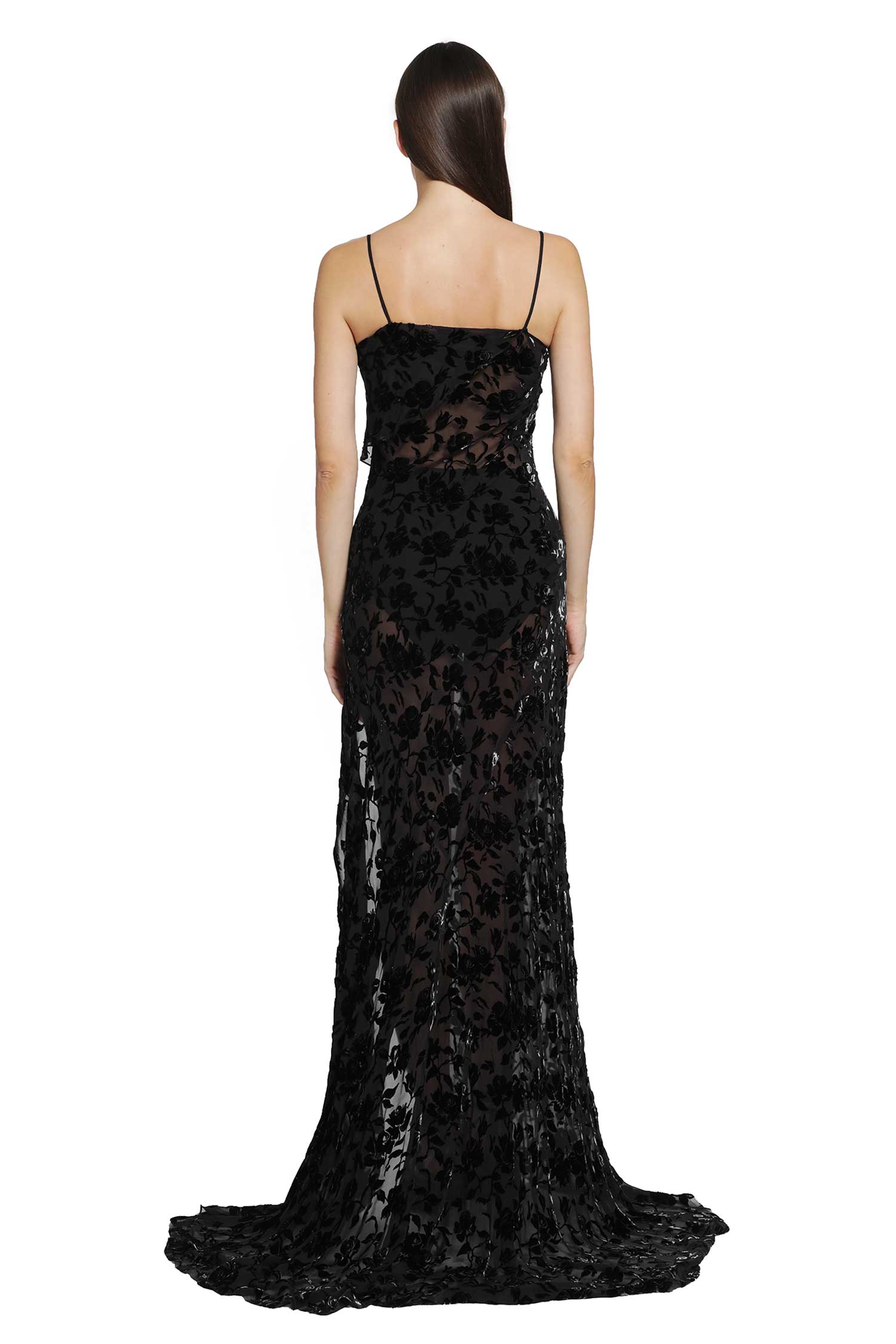 Aaricia Long Bias Slip Dress