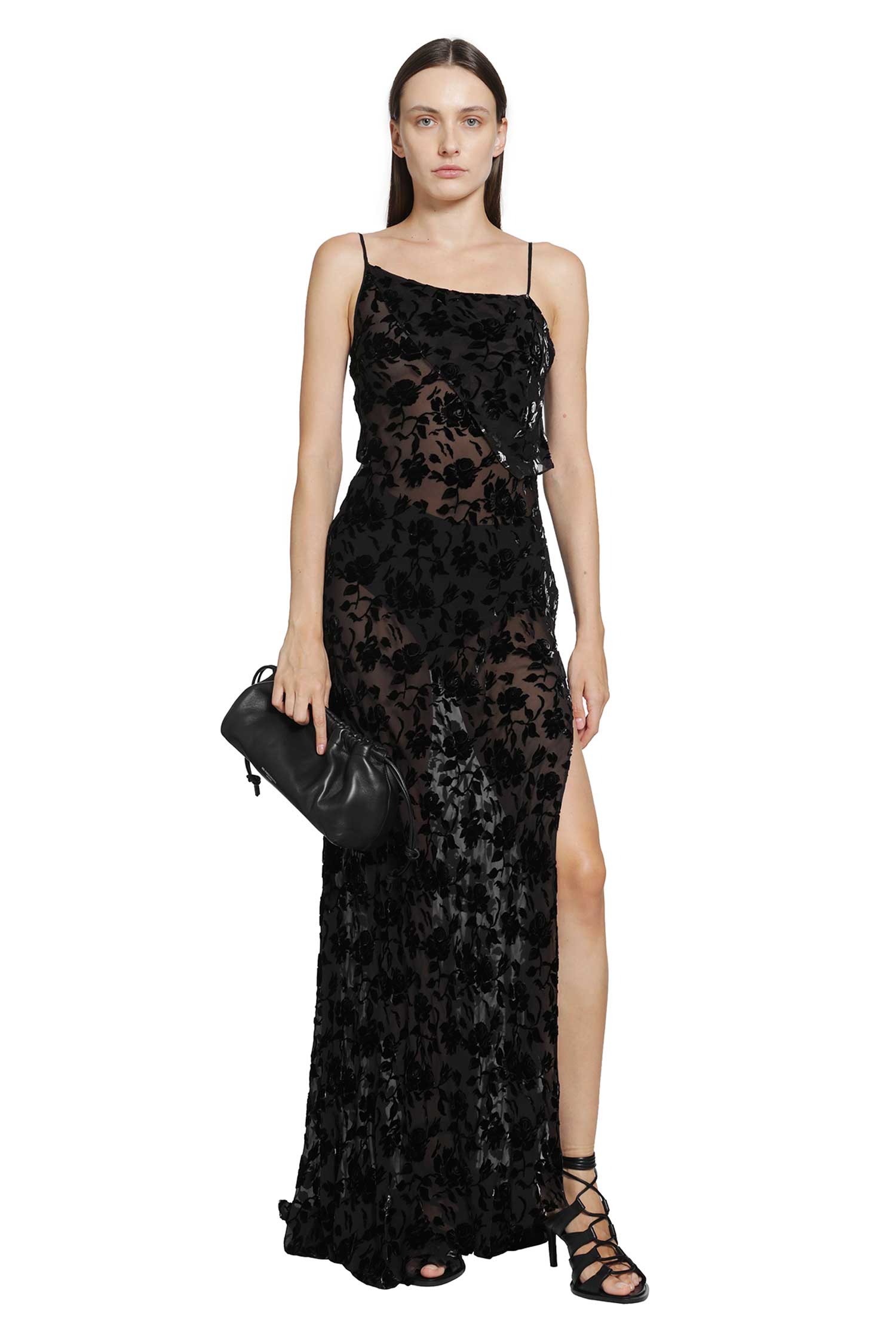 ANN DEMEULEMEESTER Aaricia Long Bias Slip Dress woman