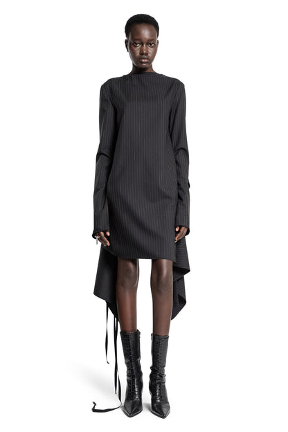 Antonioli ANN DEMEULEMEESTER WOMAN BLACK DRESSES