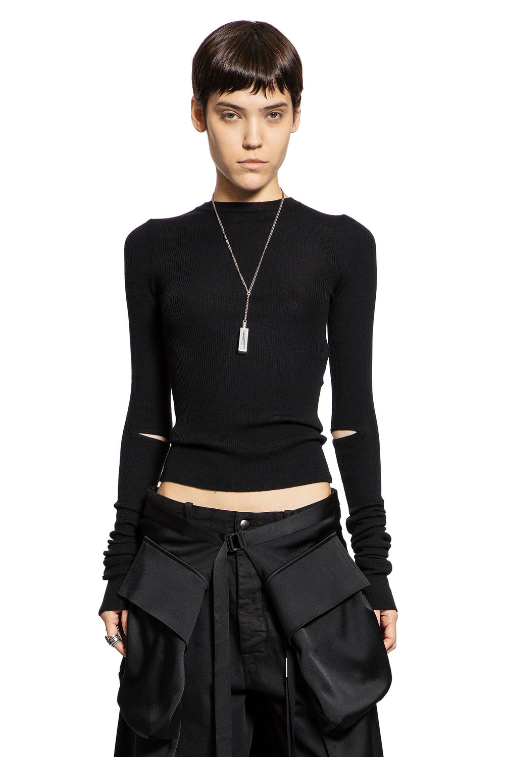 ANN DEMEULEMEESTER Lyell Sweater in Superfine Merino knit woman