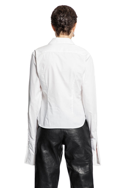 ANN DEMEULEMEESTER WOMAN WHITE SHIRTS