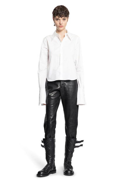 ANN DEMEULEMEESTER WOMAN WHITE SHIRTS