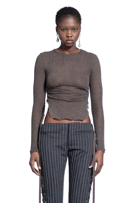 Oke Long Sleeve Crop Top