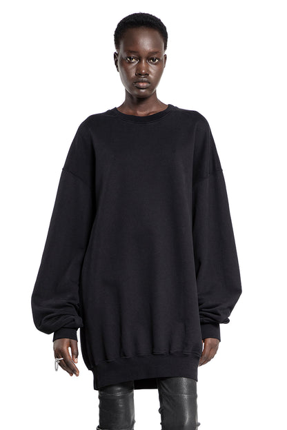 Antonioli ANN DEMEULEMEESTER WOMAN BLACK SWEATSHIRTS